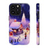 Christmas Homes in the Snow - Impact Resistant Phone Case iPhone 13 Pro Glossy